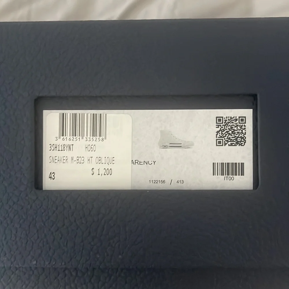 Brand New never worn Dior HT Sneakers white on white - Picture 2 of 6